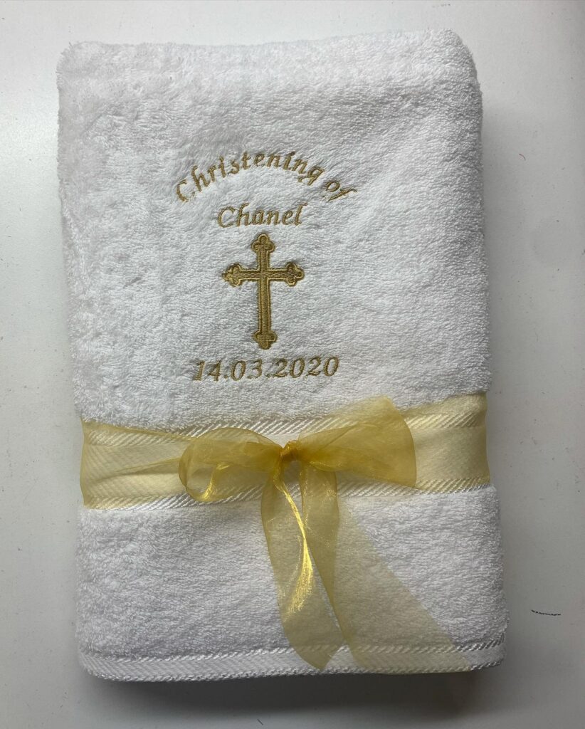 Christening Towel