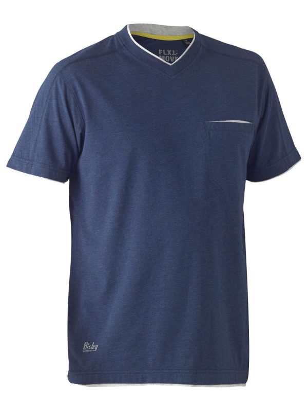 Flx & Move™ Cotton V-Neck Tee