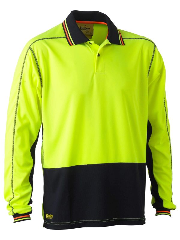 Hi Vis Polyester Mesh Polo