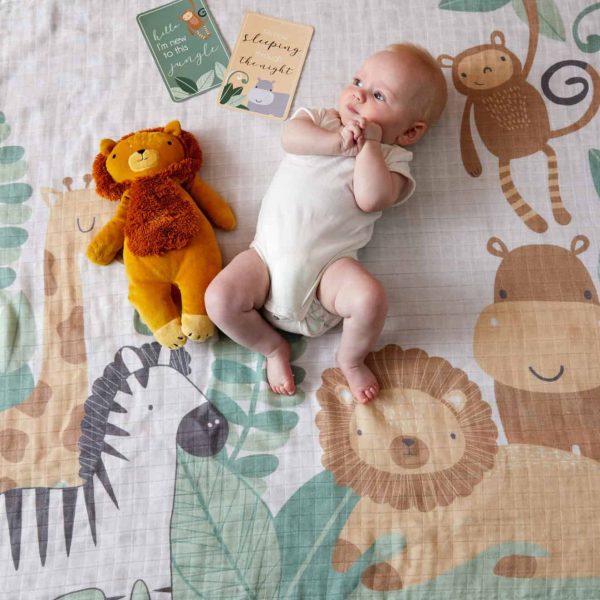 Newborn Milestone Muslin Set - Image 4