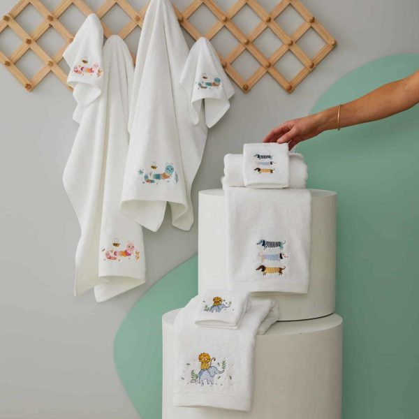 Baby Towel & Face Washer - Motif with personalised name - Image 22