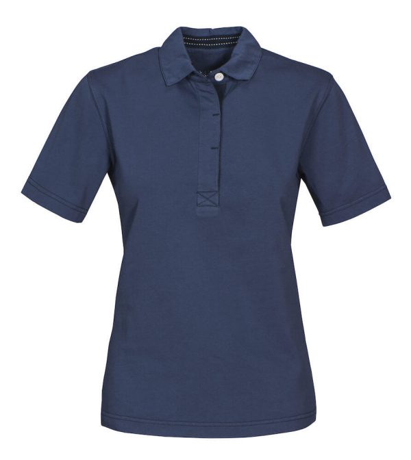 Amherst Women's Cotton Polo - Image 3