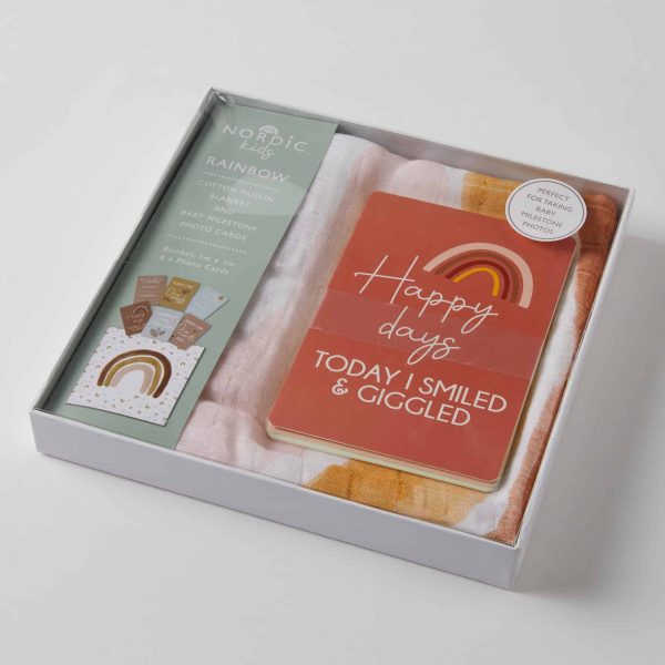 Newborn Milestone Muslin Set - Image 5