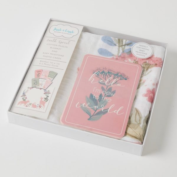 Newborn Milestone Muslin Set - Image 8