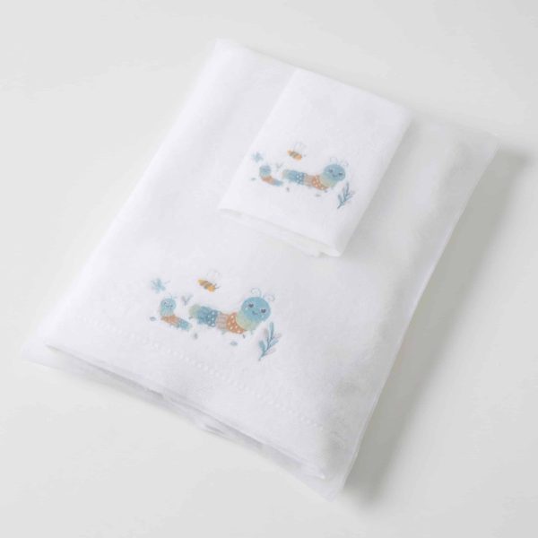 Baby Towel & Face Washer - Motif with personalised name - Image 13