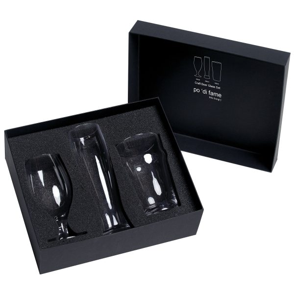 Personalised Craft Beer Glass Set
