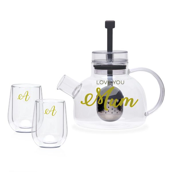 Personalised Tea for 2 Set