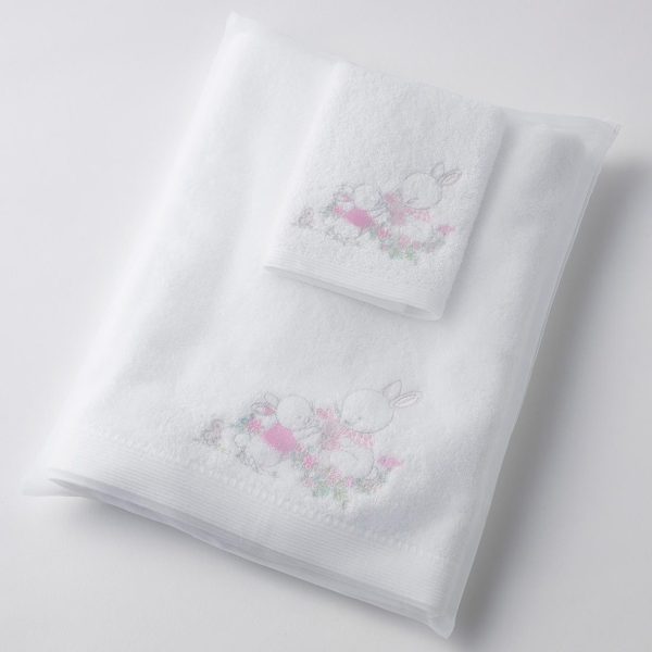 Baby Towel & Face Washer - Motif with personalised name - Image 6