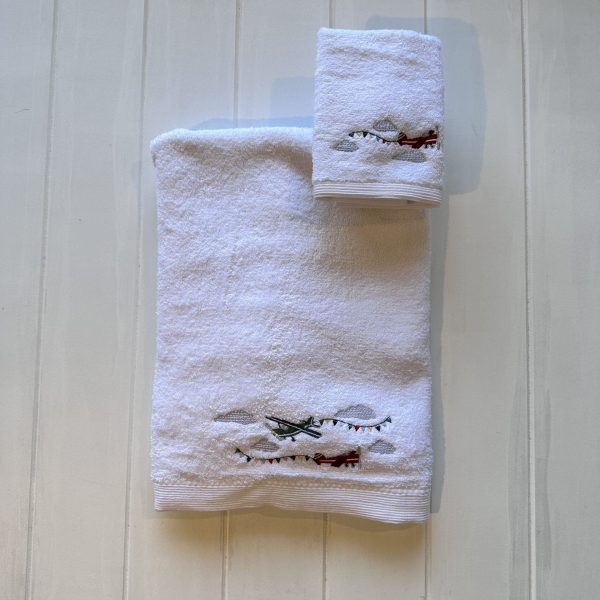 Baby Towel & Face Washer - Motif with personalised name - Image 26
