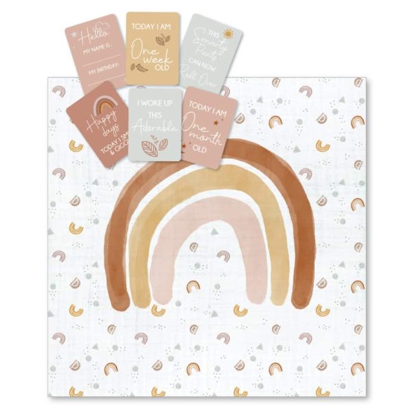 Newborn Milestone Muslin Set - Image 6