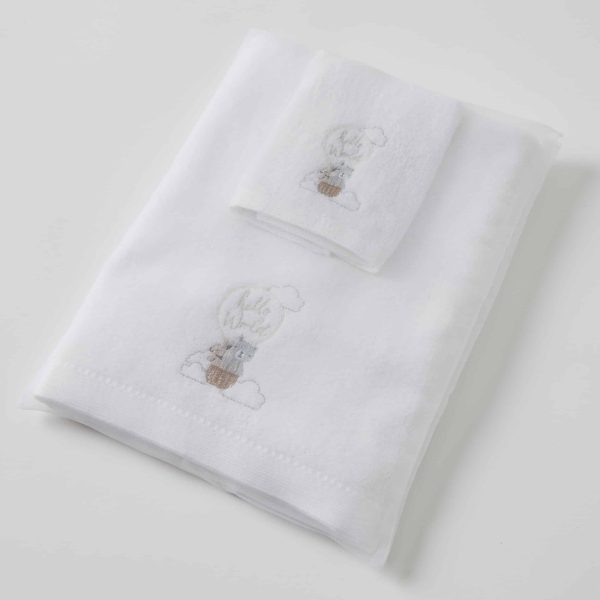 Baby Towel & Face Washer - Motif with personalised name - Image 7