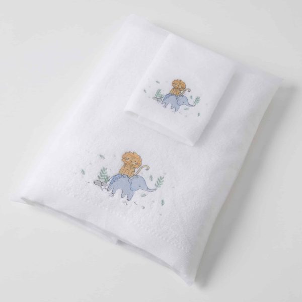 Baby Towel & Face Washer - Motif with personalised name - Image 19
