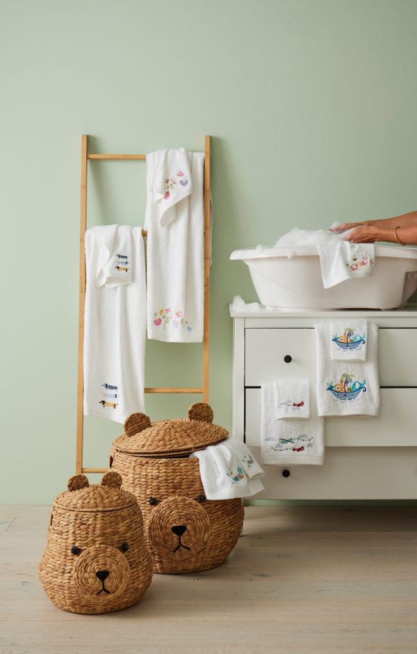Baby Towel & Face Washer - Motif with personalised name