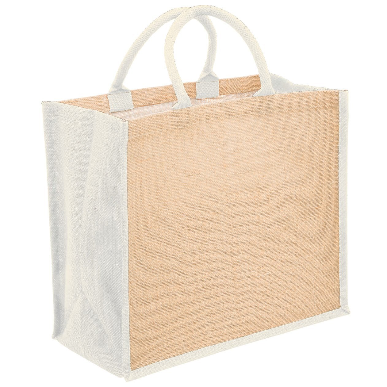 Eco Jute Tote with wide gusset - Image 8