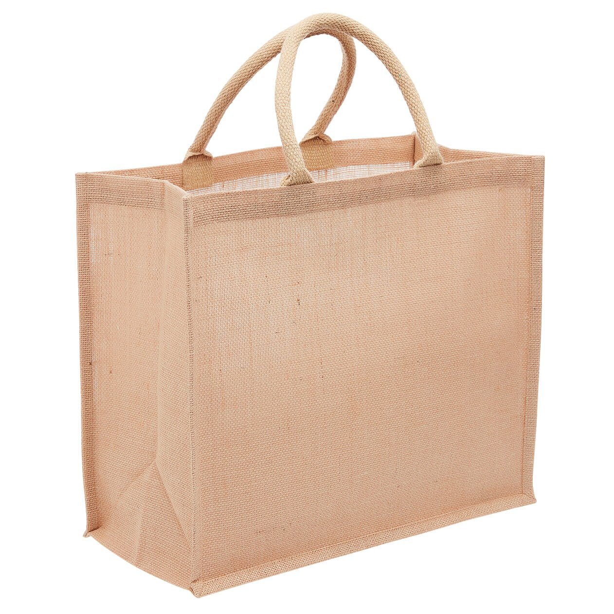 Eco Jute Tote with wide gusset - Image 5