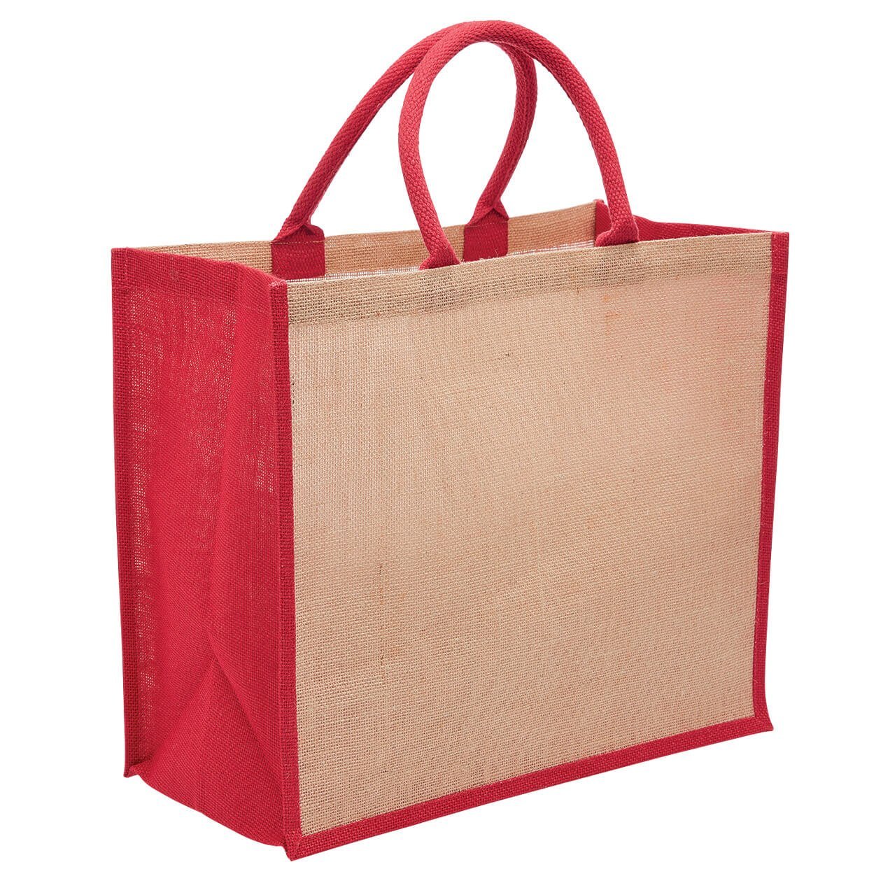 Eco Jute Tote with wide gusset - Image 4