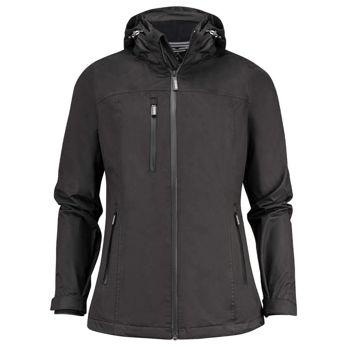 Womens Coventry Jacket with fleece-lined interior and custom corporate logo embroidery