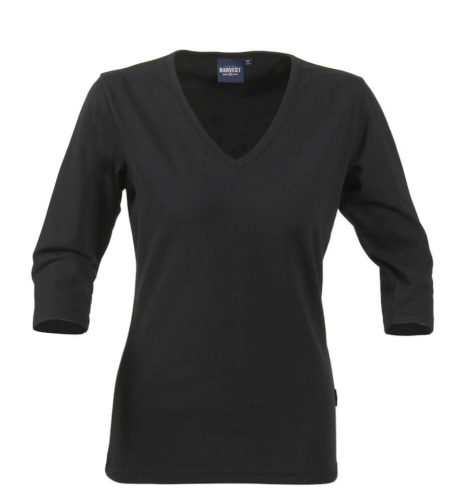 Lynn Women's V-Neck 3/4 Tee - Image 3