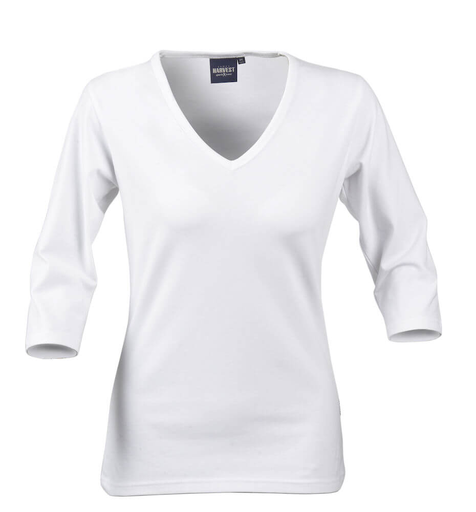 Lynn Women's V-Neck 3/4 Tee - Image 2