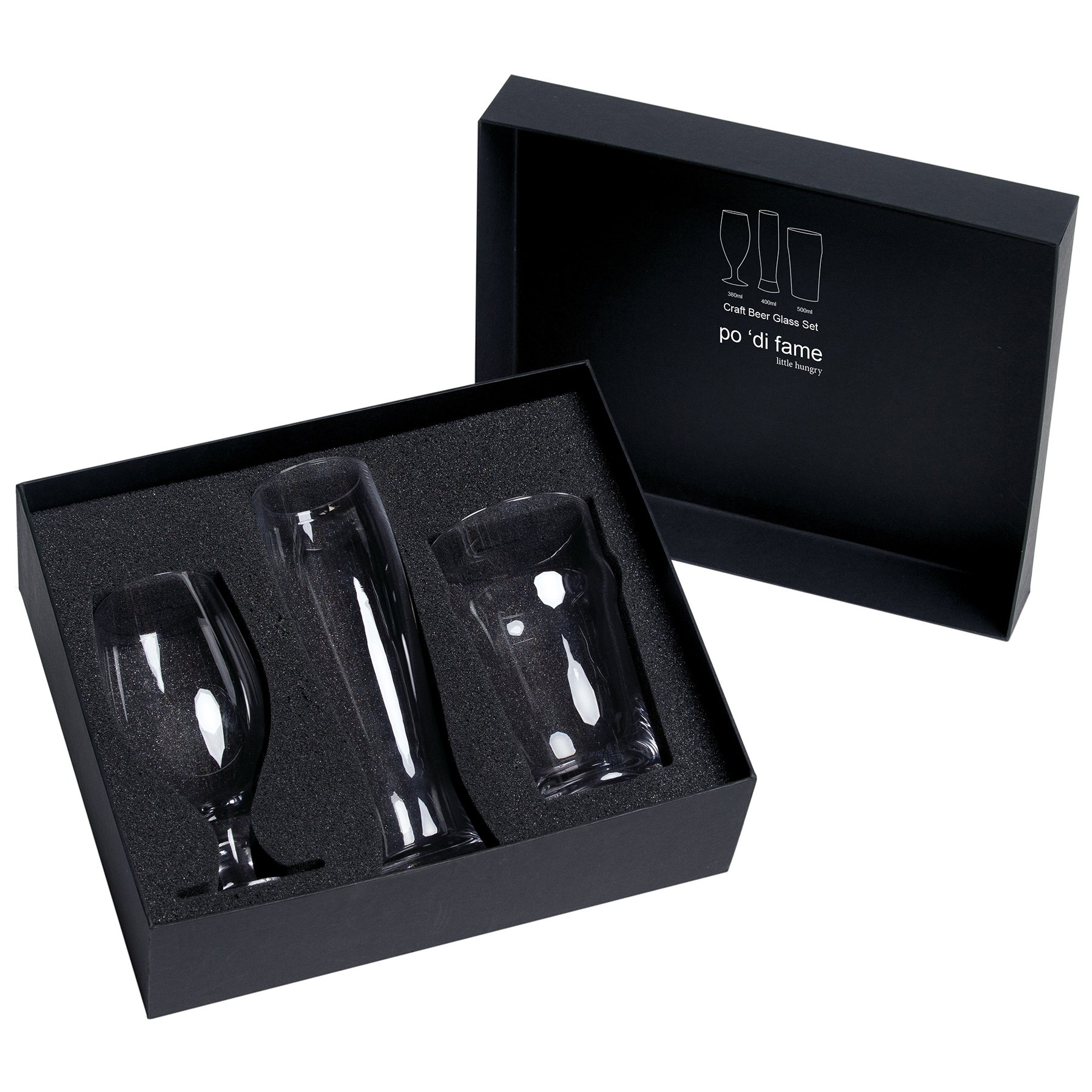 Personalised Craft Beer Glass Set